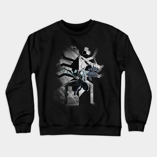 Ying Yang Crewneck Sweatshirt by jkhuestis